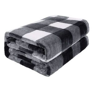 The Big One Oversized Super Soft Fleece Blanket Plush Throw about 60” X 72”